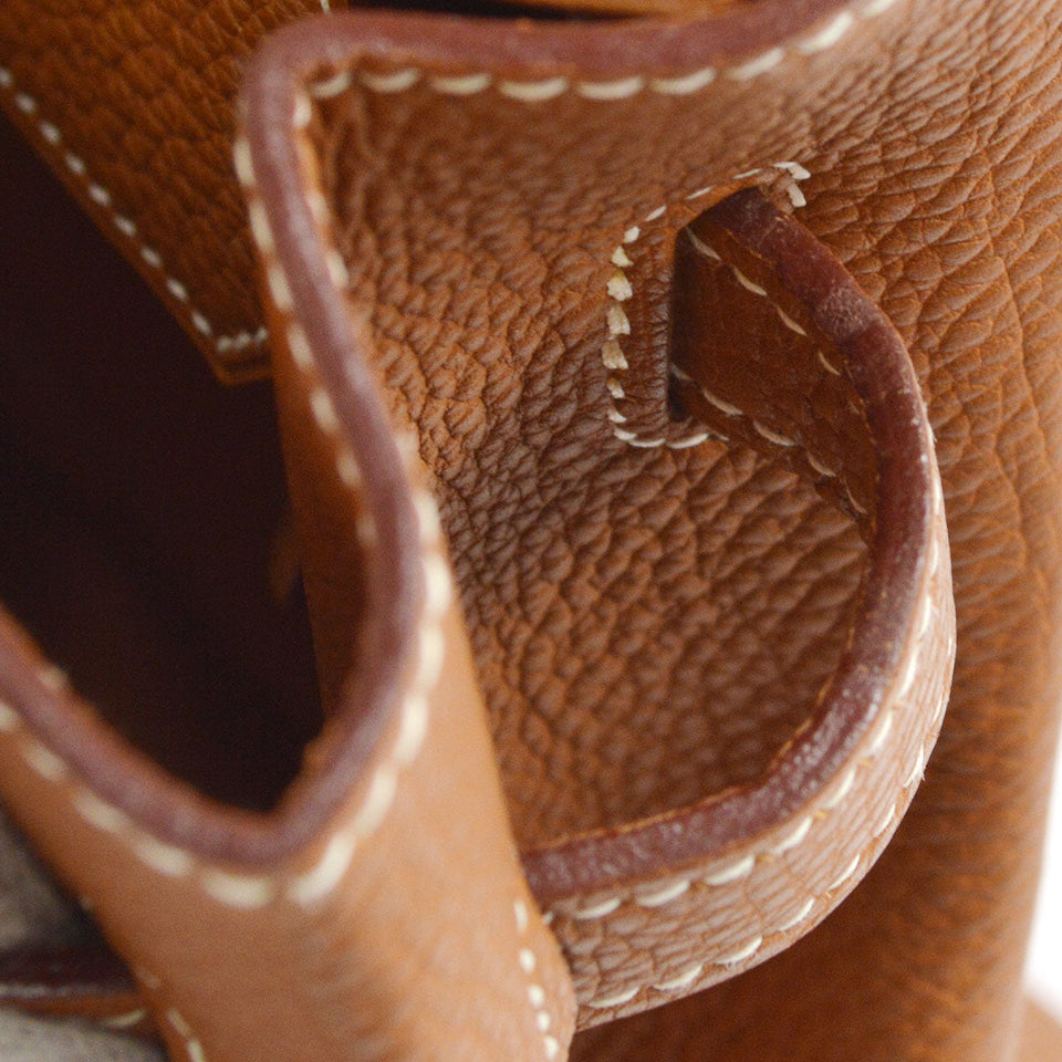 Hermes 2003 Birkin 35 Gold Togo