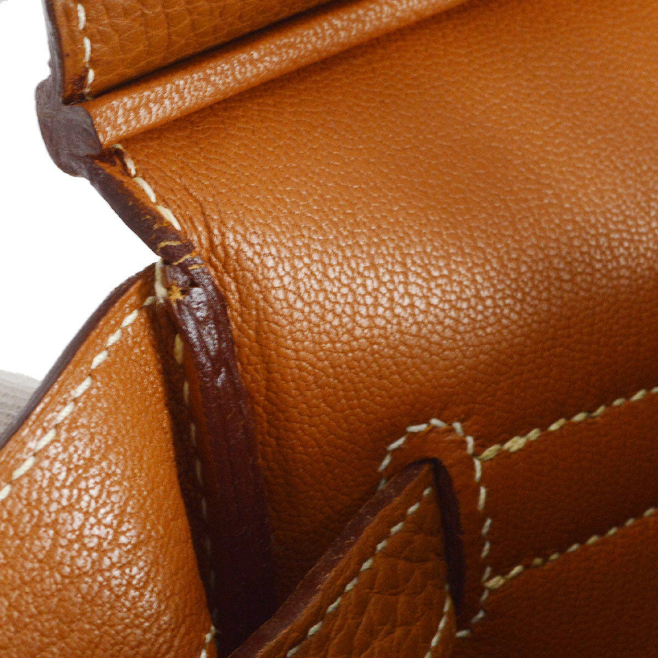 Hermes 2003 Birkin 35 Gold Togo