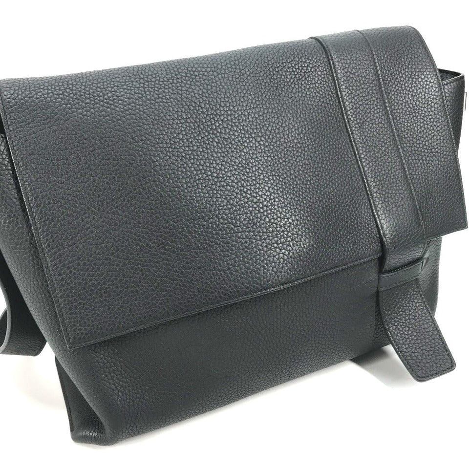 Hermes Shoulder Bag Taurillon Clemence black Crossbody bag Sac Alfred 35