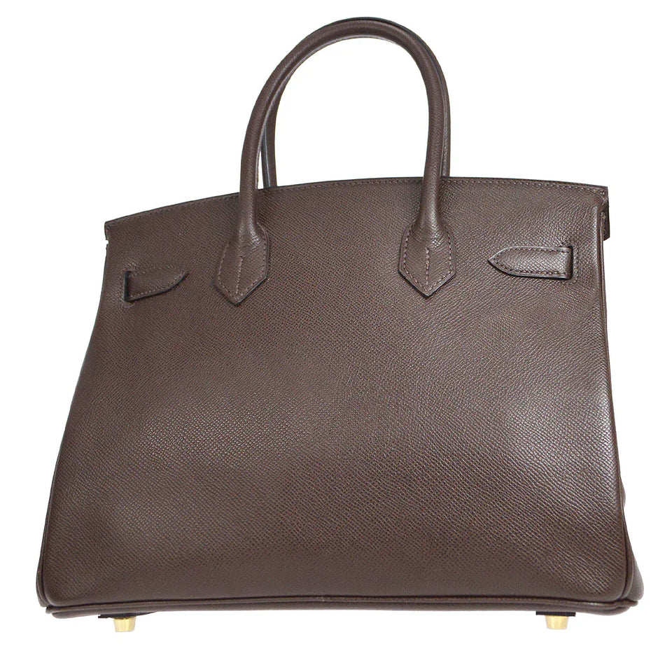 Hermes 2008 BIRKIN 30 Chocolat Epsom