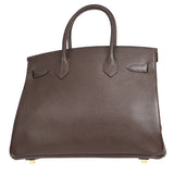 Hermes 2008 BIRKIN 30 Chocolat Epsom