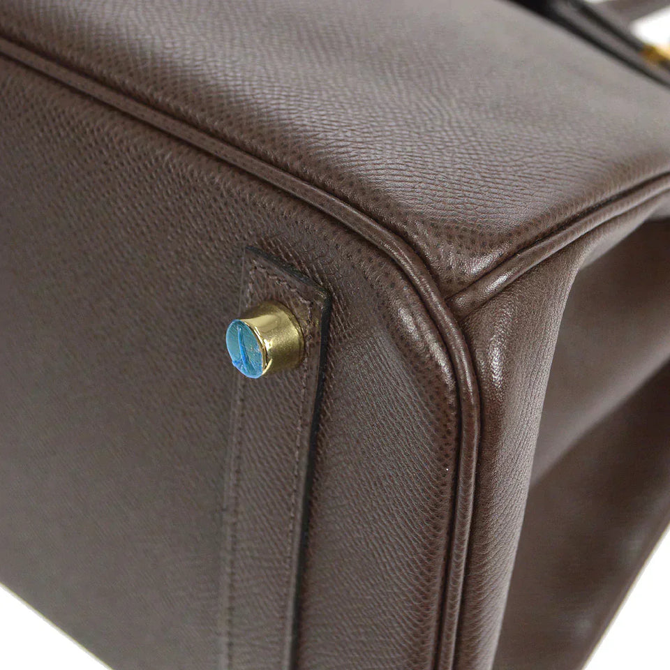 Hermes 2008 BIRKIN 30 Chocolat Epsom