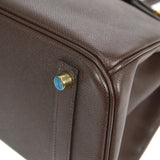 Hermes 2008 BIRKIN 30 Chocolat Epsom