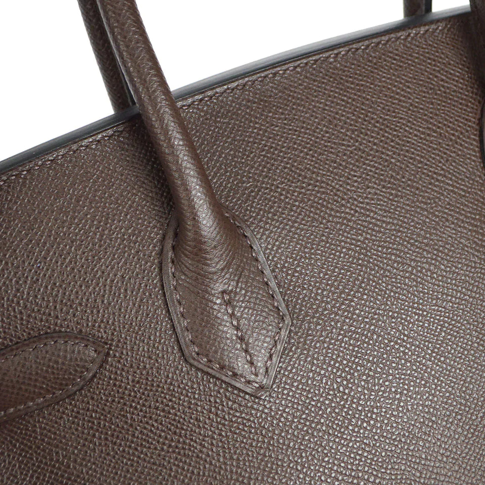 Hermes 2008 BIRKIN 30 Chocolat Epsom