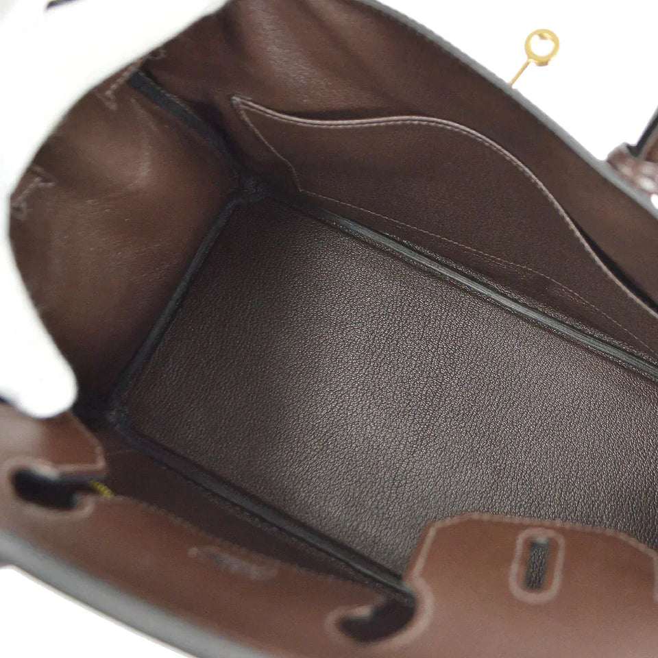 Hermes 2008 BIRKIN 30 Chocolat Epsom