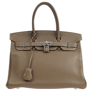 Hermes 2007 BIRKIN 30 Etoupe Clemence