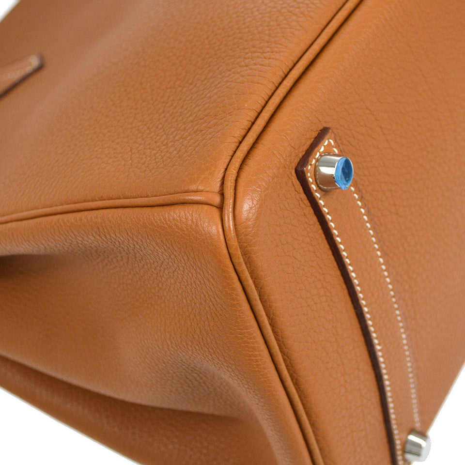 Hermes 2008 BIRKIN 35 Gold Togo