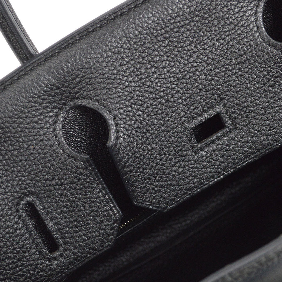 Hermes 2011 BIRKIN 30 Black Togo