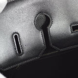 Hermes 1998 BIRKIN 35 Black Box Calf