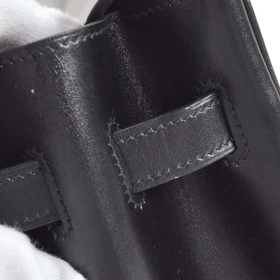 Hermes 1998 BIRKIN 35 Black Box Calf