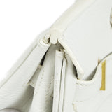 Hermes 2007 BIRKIN 30 White Clemence
