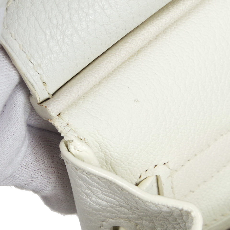 Hermes 2007 BIRKIN 30 White Clemence