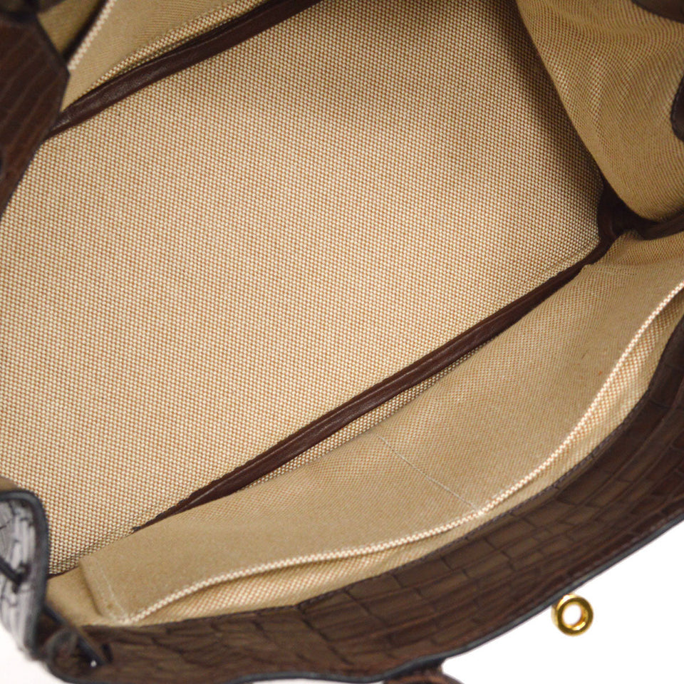 Hermes * 2002 BIRKIN 30 Havane Matt Niloticus