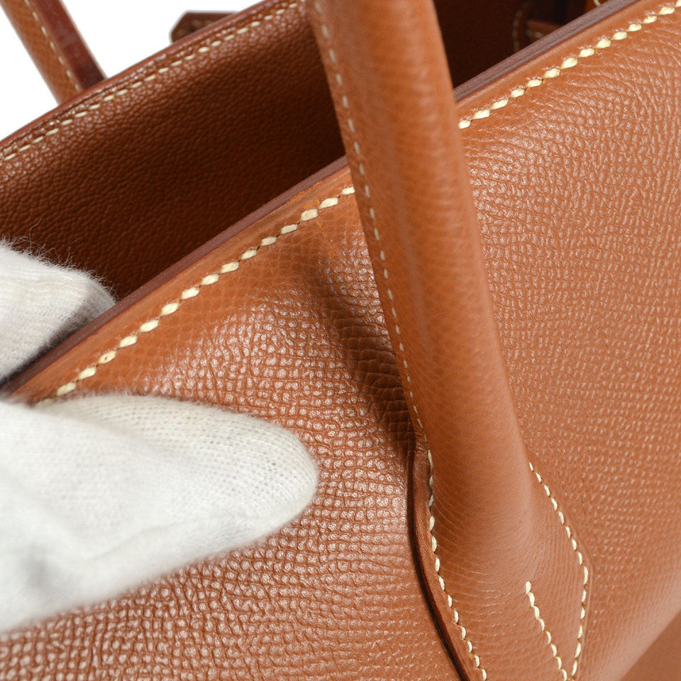 Hermes 1999 BIRKIN 35 Gold Courchevel