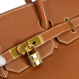 Hermes 1999 BIRKIN 35 Gold Courchevel