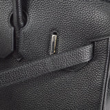 Hermes BIRKIN 35 Handbag Black Veau Crispe Togo