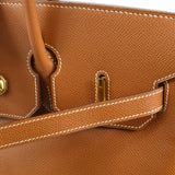 Hermes 1998 BIRKIN 35 Gold Courchevel