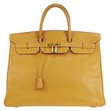 Hermes 1999 BIRKIN 40 Natural Vache