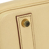 Hermes 2001 BIRKIN 40 Clemence Beige