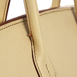 Hermes 2001 BIRKIN 40 Clemence Beige
