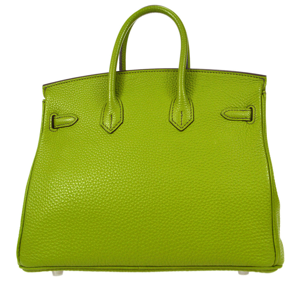 Hermes 2009 BIRKIN 25 Anis green Togo