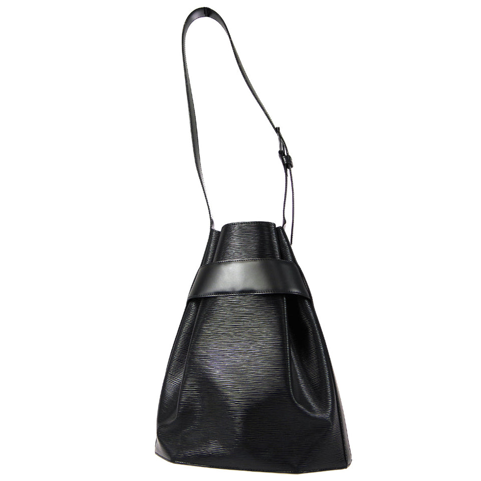 Louis Vuitton SAC DEPAULE GM SHOULDER BAG NOIR EPI