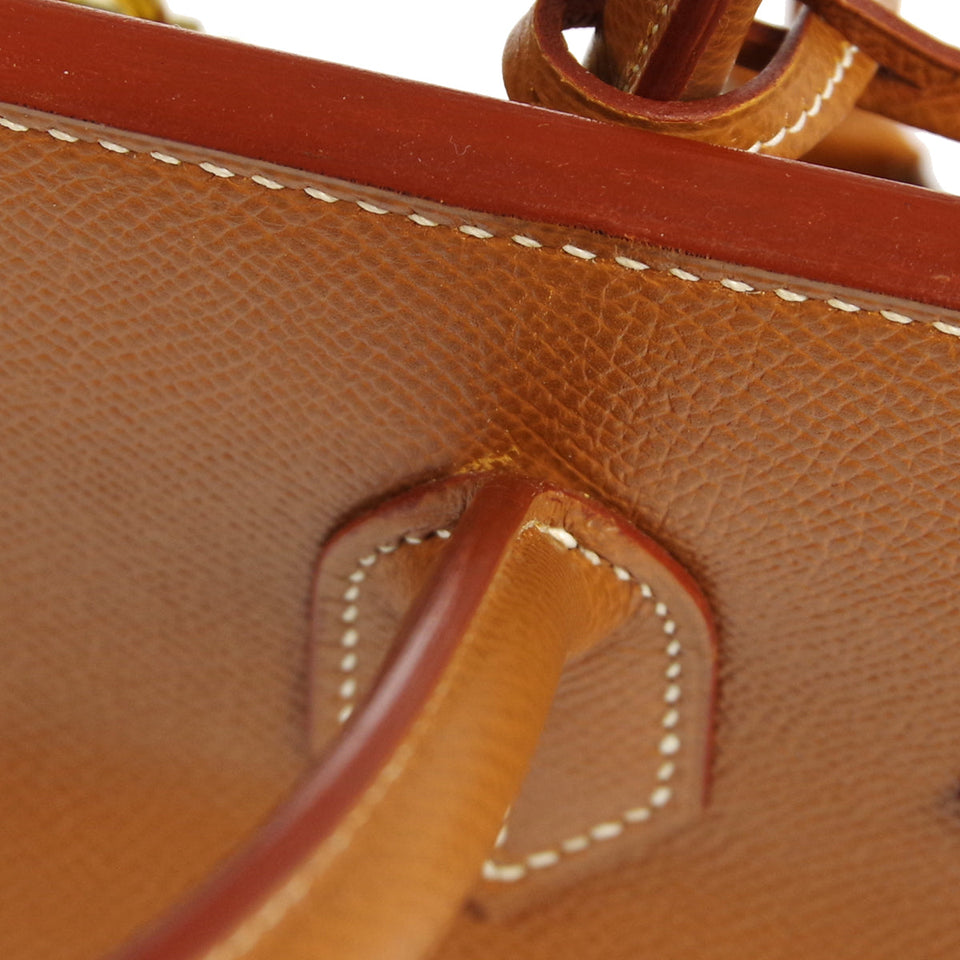 Hermes * BIRKIN 30 Handbag Gold Courchevel