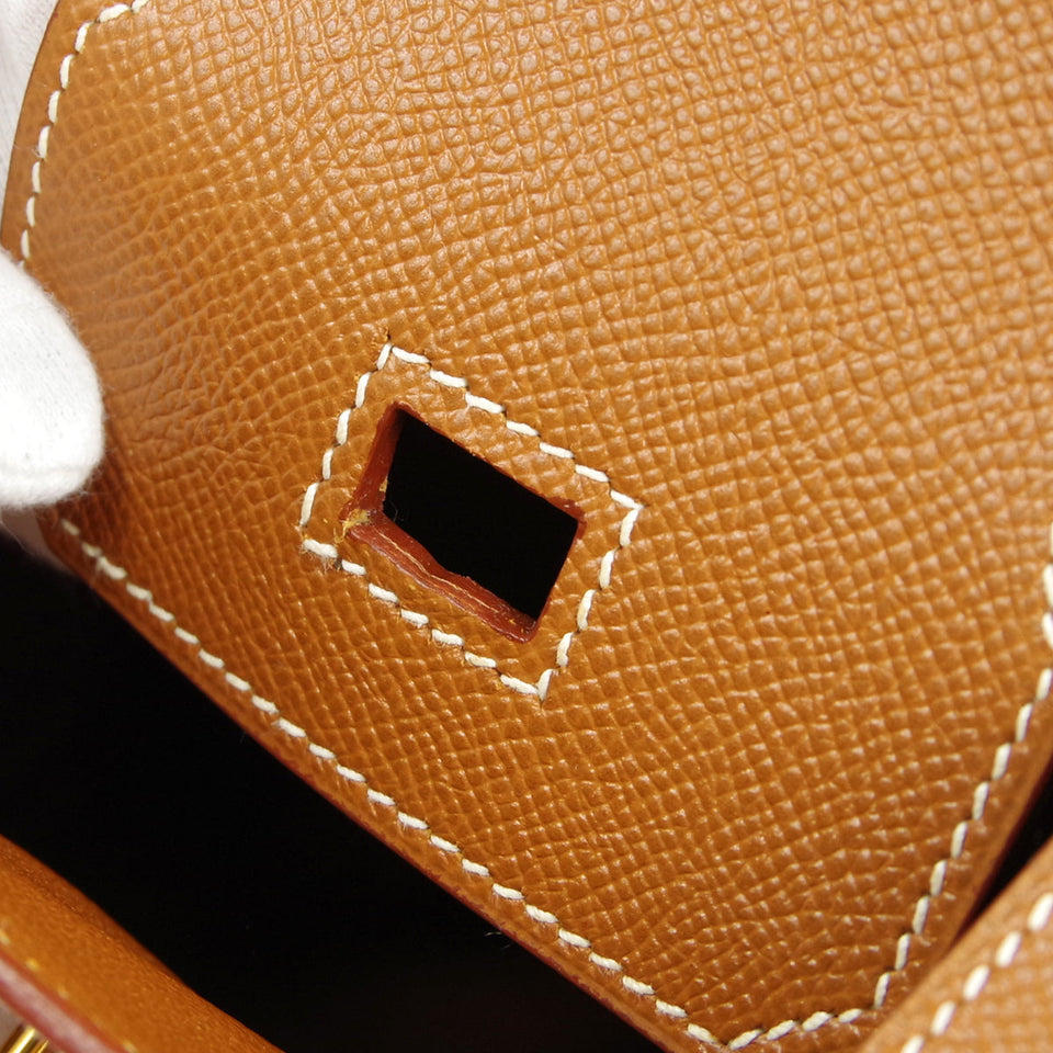 Hermes * BIRKIN 30 Handbag Gold Courchevel