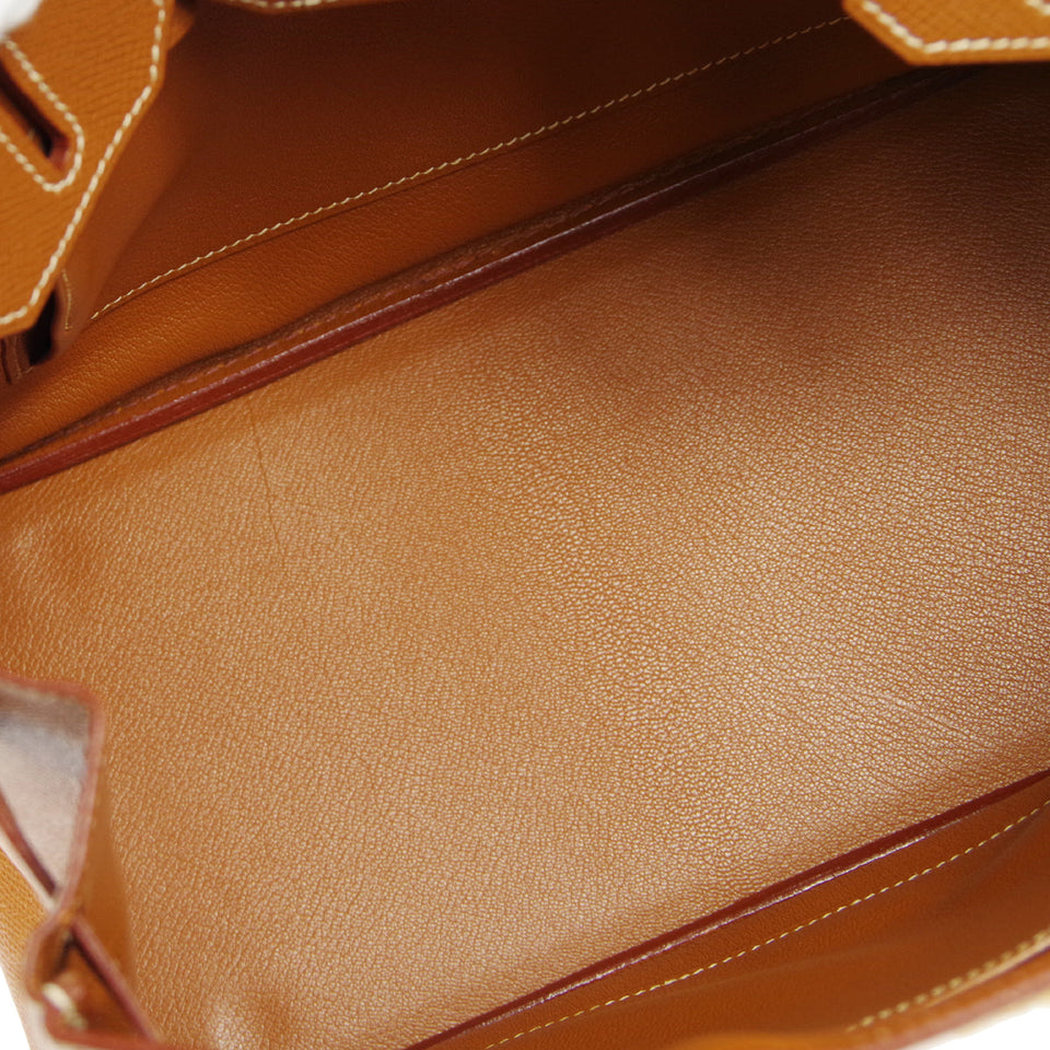 Hermes * BIRKIN 30 Handbag Gold Courchevel