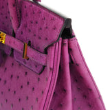 Hermes * BIRKIN 30 Handbag Gold Courchevel