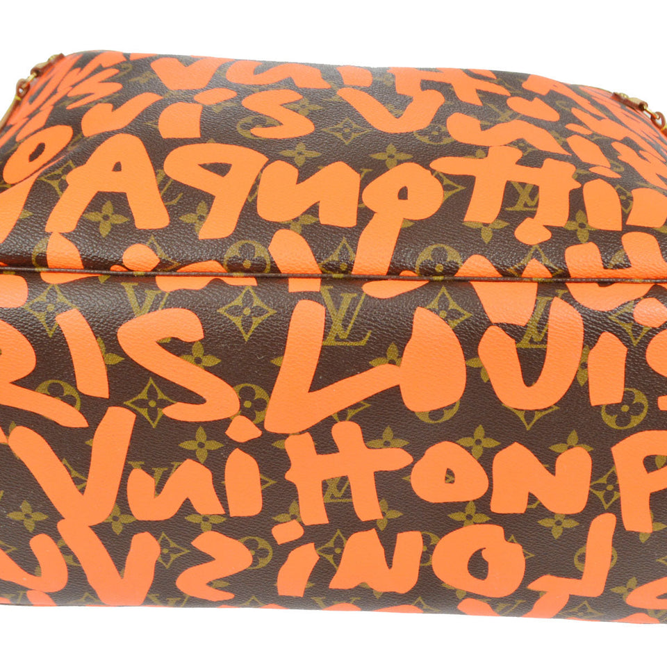 Louis Vuitton? 2009 NEVERFULL GM MONOGRAM GRAFFITI Tote