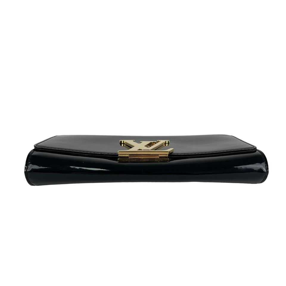 Louis Vuitton Louise Clutch Black