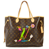 Louis Vuitton Neverfull GM Tote Handbag Takashi Murakami