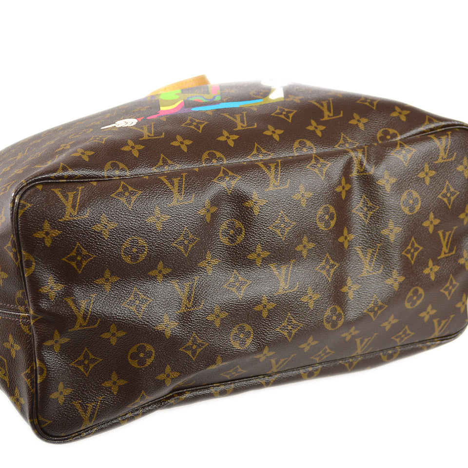 Louis Vuitton Neverfull GM Tote Handbag Takashi Murakami