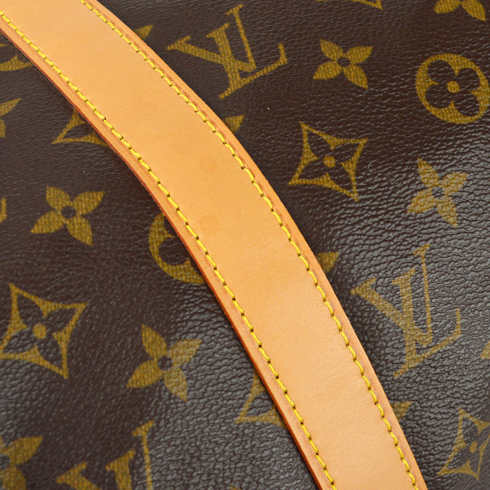 Louis Vuitton Sac Gymnastique 2way Duffle Handbag Monogram