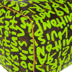 Louis Vuitton HandBag Monogram Graffiti Green