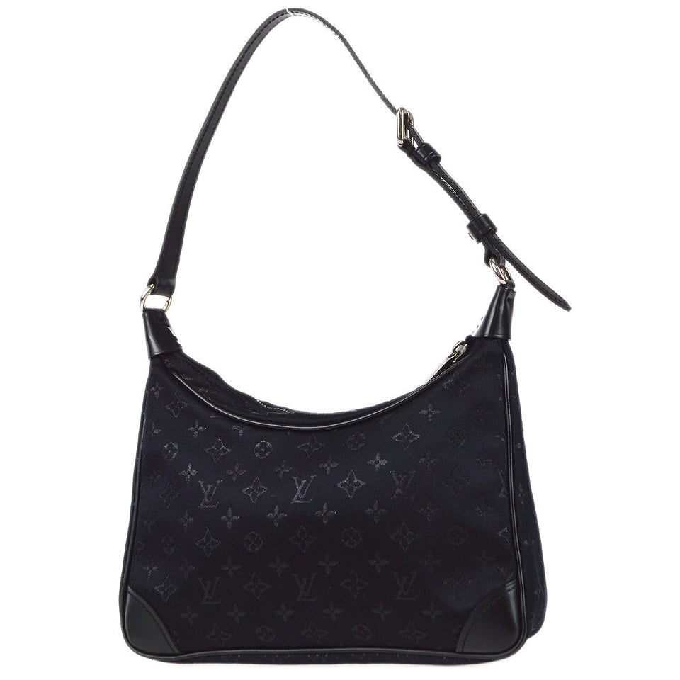 Louis Vuitton Little Boulogne Mini Handbag Monogram Satin