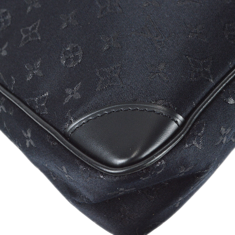 Louis Vuitton Little Boulogne Mini Handbag Monogram Satin