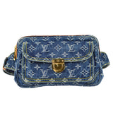 Louis Vuitton Bum Bag Waist Pouch Indigo Monogram