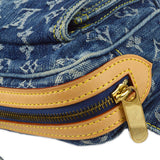 Louis Vuitton Bum Bag Waist Pouch Indigo Monogram