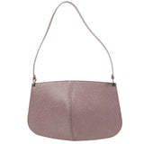 Louis Vuitton Pochette Demi-lune Handbag Epi Purple M5262B