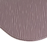 Louis Vuitton Pochette Demi-lune Handbag Epi Purple M5262B