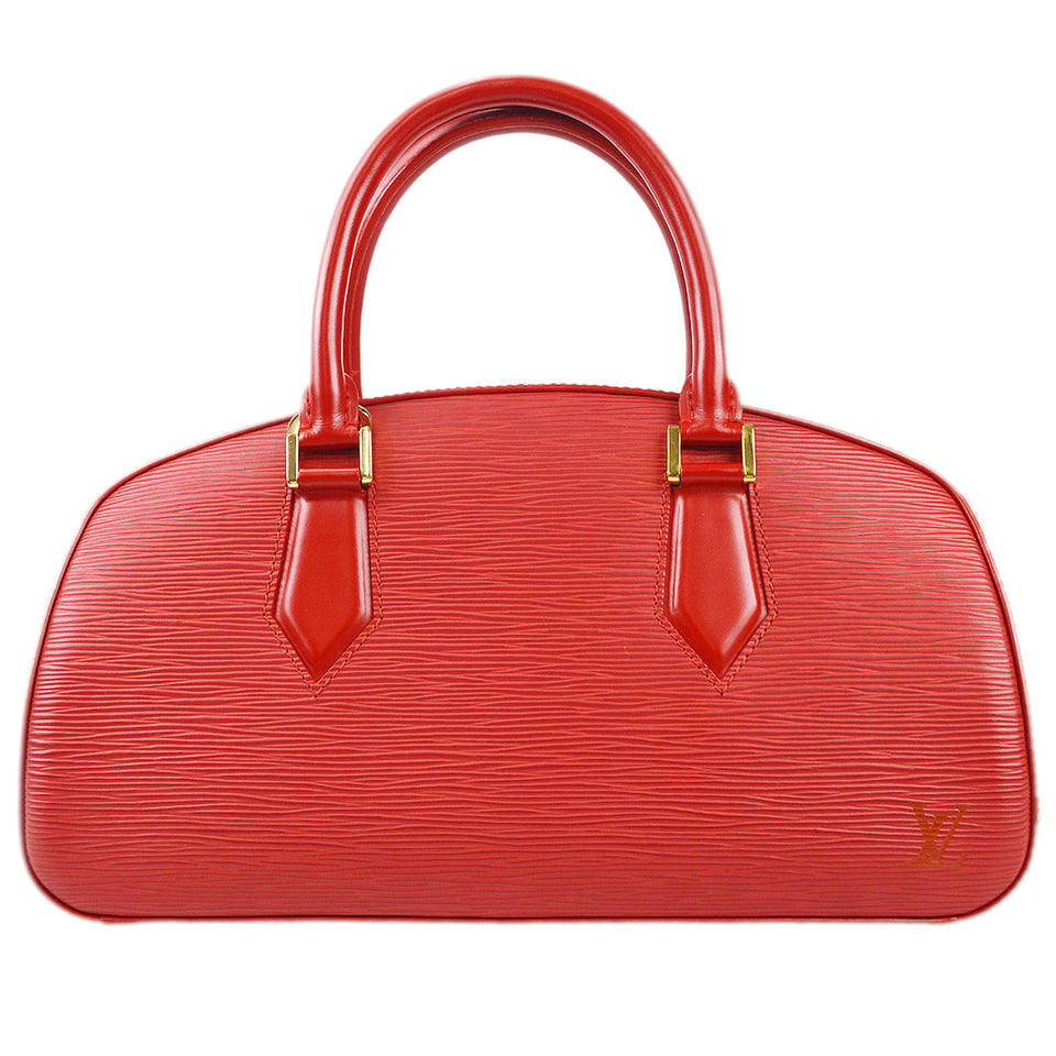 Louis Vuitton Jasmin Handbag Epi Castilian Red
