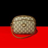 Gucci Shoulder Bag Leather, PVC Brown Gucci plus Women