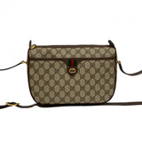 Gucci Shoulder Bag leather Brown