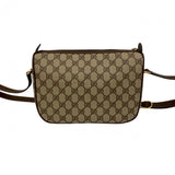Gucci Shoulder Bag leather Brown