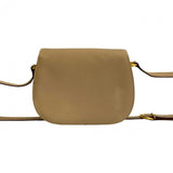 Gucci Shoulder Bag leather beige Bamboo
