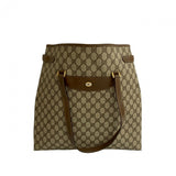 Gucci Tote Bag leather Brown
