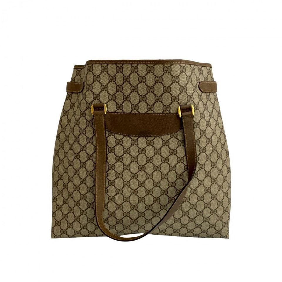 Gucci Tote Bag leather Brown