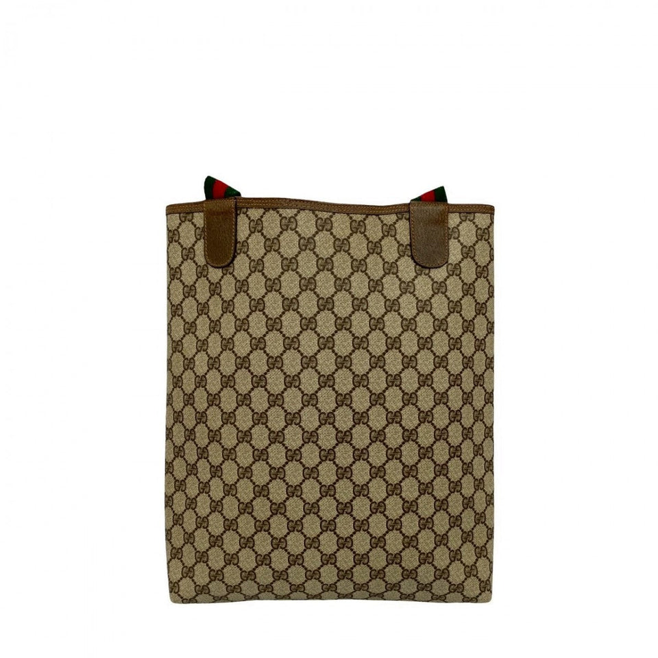 Gucci Tote Bag leather Brown Sherry line